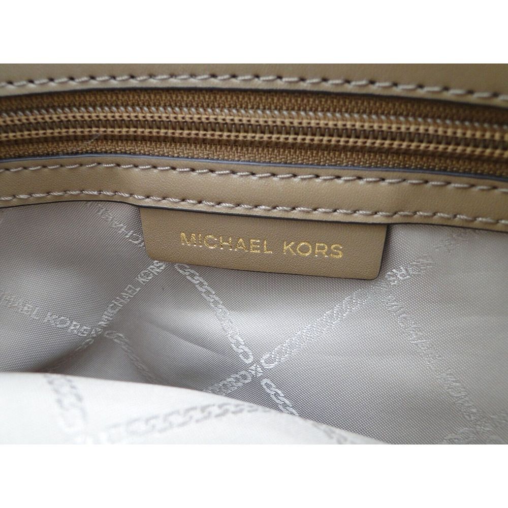 Michael Kors Molly Pebble Leather Tan w/Gold ‎ Hardware Bag OX-2204 F22 - Picture 6 of 7